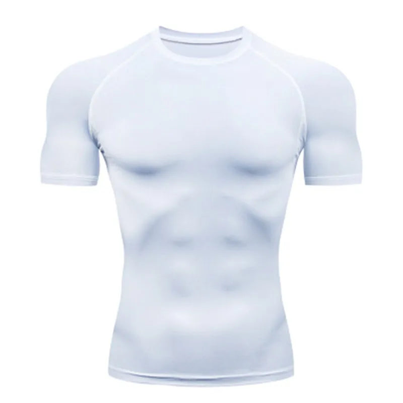 Men’s Compression Training Shirt – Athletic Fit, Quick-Dry, Performance Base Layer