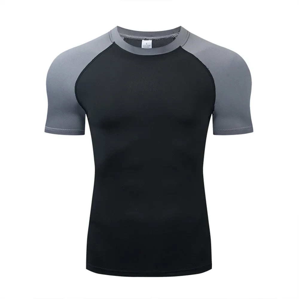Men’s Compression Training Shirt – Athletic Fit, Quick-Dry, Performance Base Layer