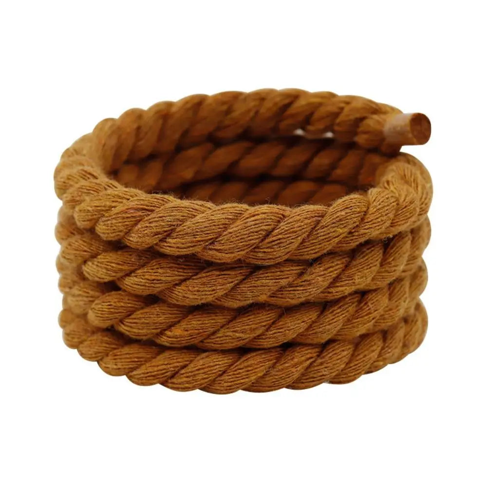 Thick Rope Shoelaces – 2PCS Premium Cotton/Polyester • 120cm • 10 Colors