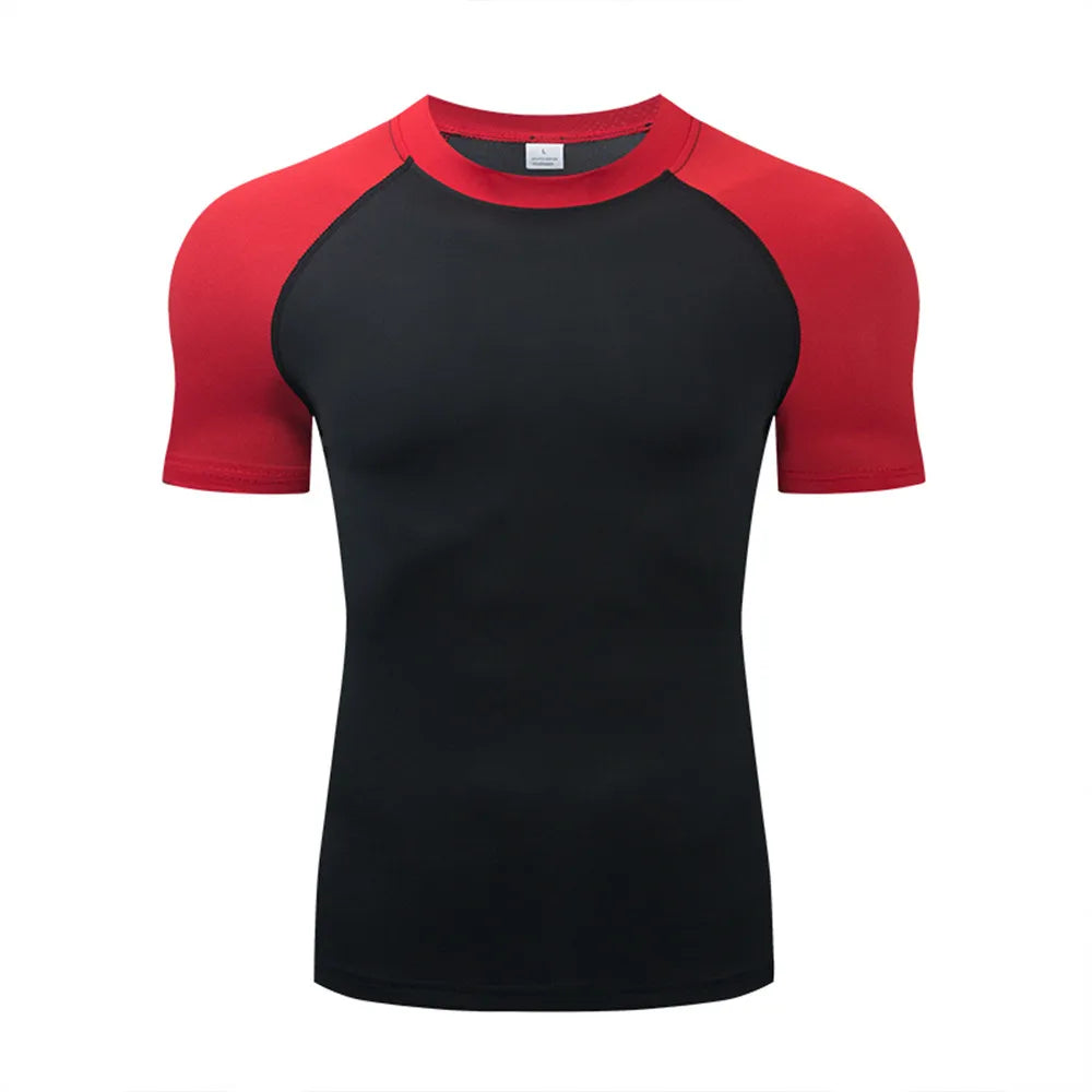 Men’s Compression Training Shirt – Athletic Fit, Quick-Dry, Performance Base Layer