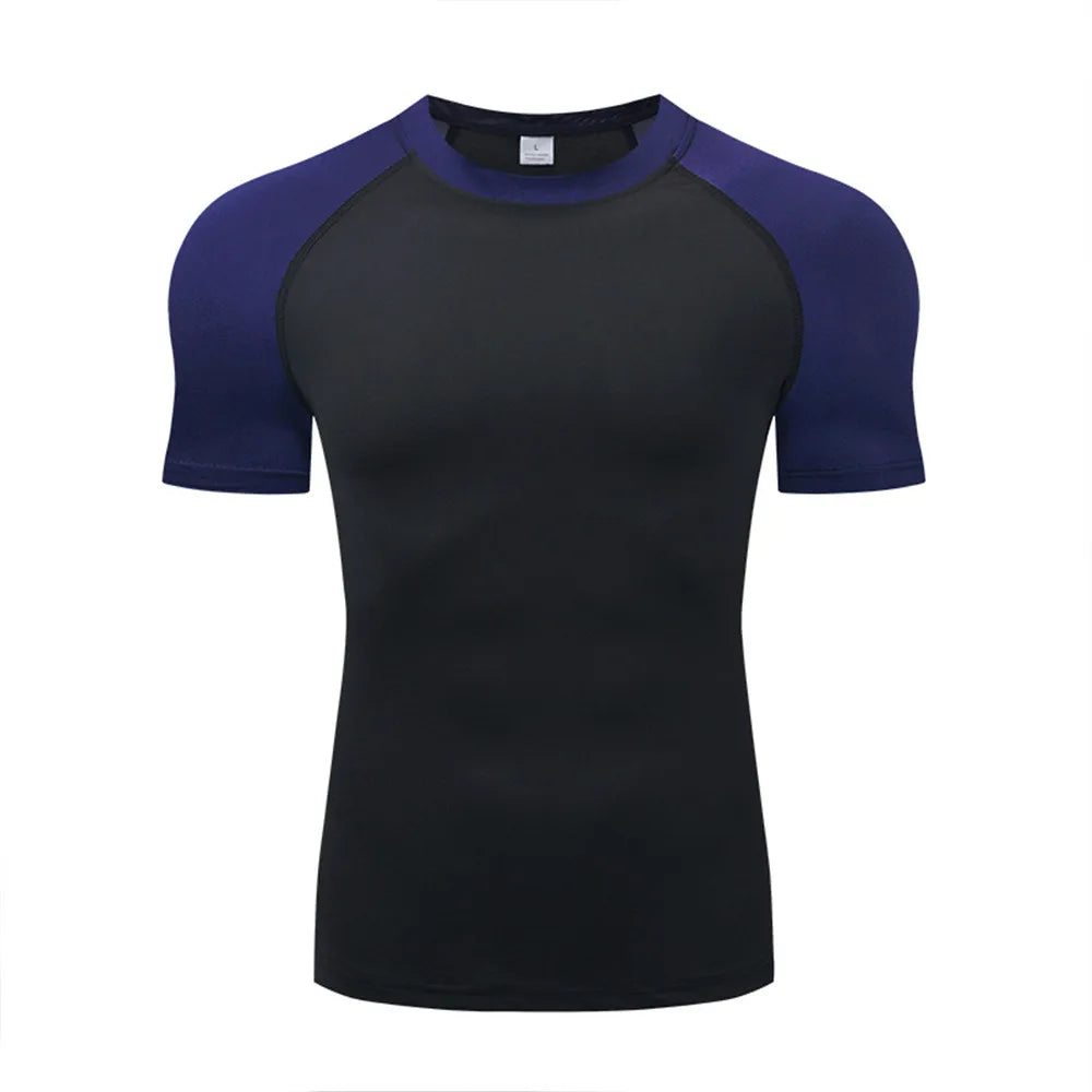 Men’s Compression Training Shirt – Athletic Fit, Quick-Dry, Performance Base Layer