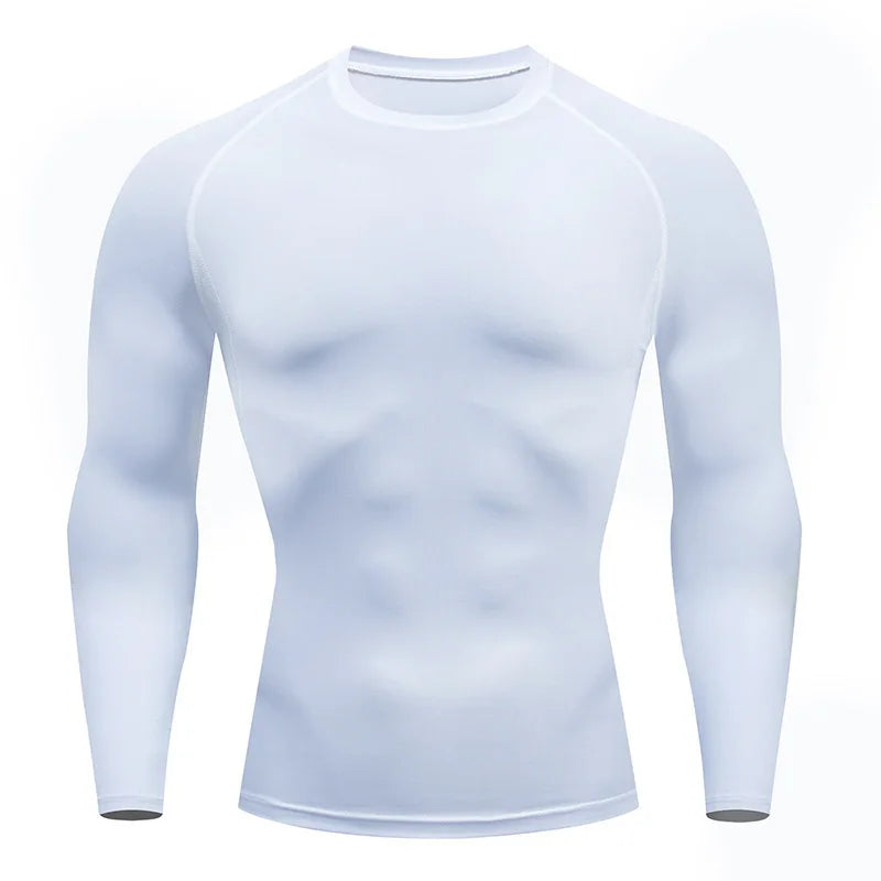 Men’s Compression Training Shirt – Athletic Fit, Quick-Dry, Performance Base Layer