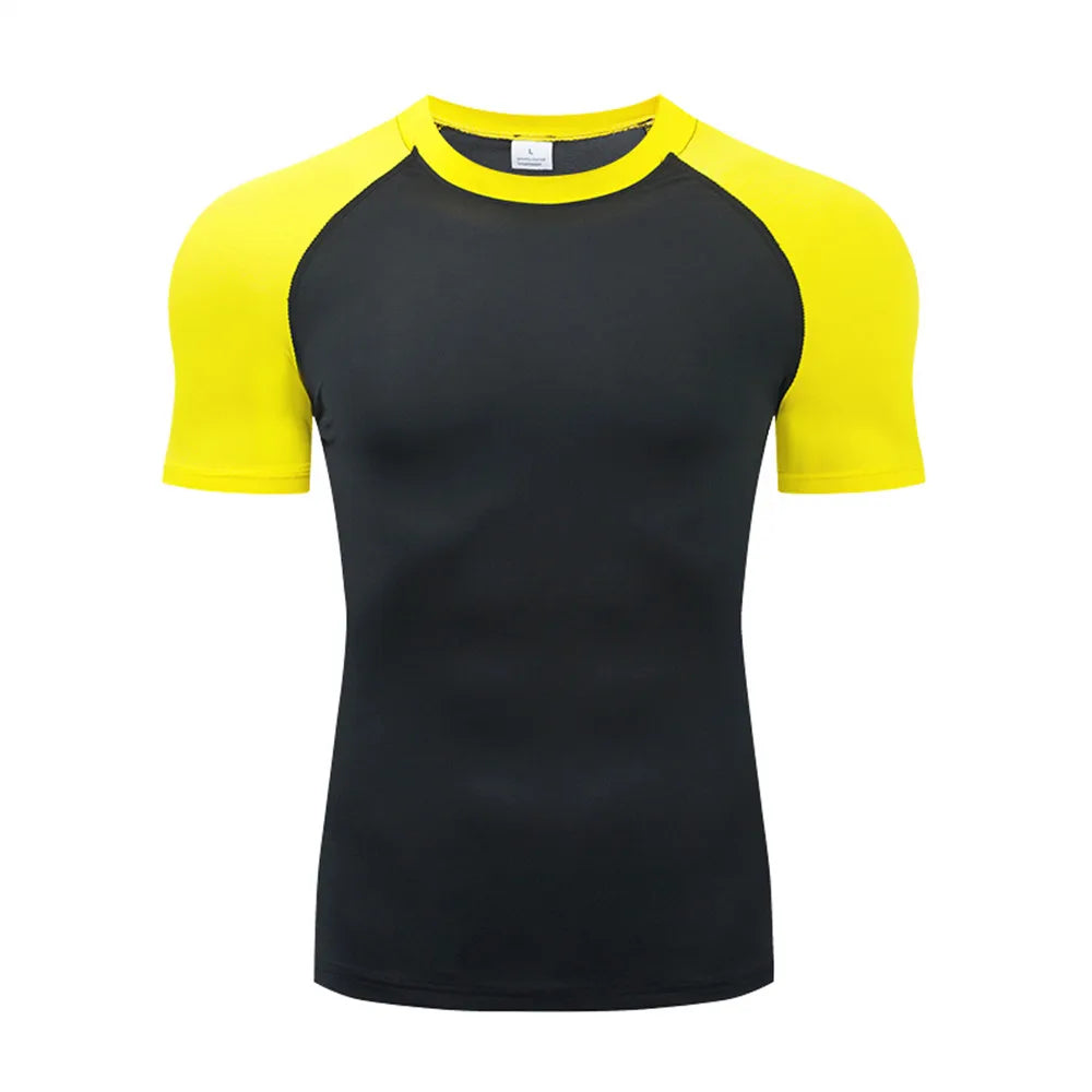 Men’s Compression Training Shirt – Athletic Fit, Quick-Dry, Performance Base Layer